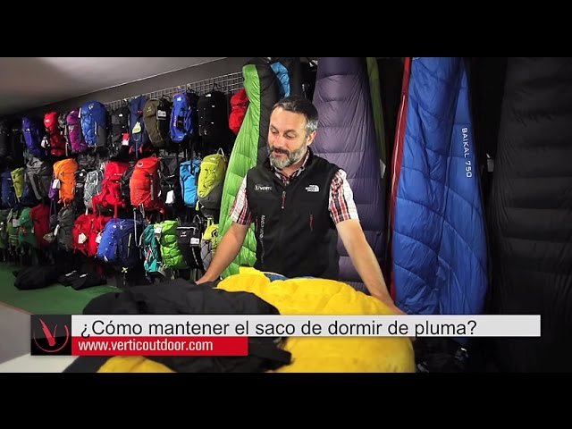 ¿Cómo secar un saco de dormir?