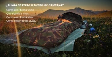 ¿Qué es un saco de dormir con protector de suelo?