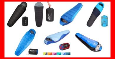 Los mejores modelos de sacos de dormir tipo momia o rectangulares según opiniones