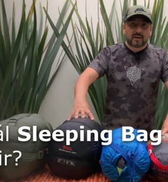 Revisión de marcas destacadas para sacos de dormir para acampar en la playa
