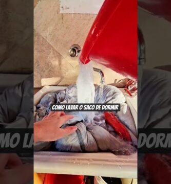 Cuidados básicos necesarios para lavar un saco de dormir en lavadora o a mano al volver del camping