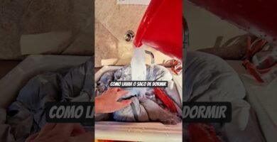 Cuidados básicos necesarios para lavar un saco de dormir en lavadora o a mano al volver del camping